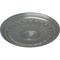 Ekena Millwork Brunswick Ceiling Medallion (Fits Canopies up to 4 1/2"), Hand-Painted Silver, 27"OD x 2 1/2"P CM27BRSLS - alternate 3